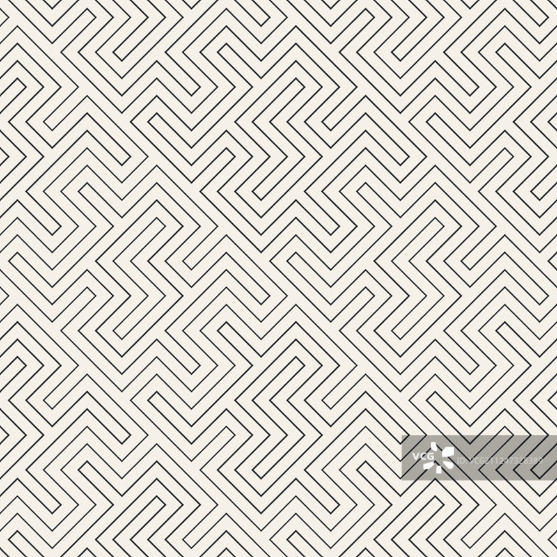 迷宫：缠绕的线条现代图形图片素材