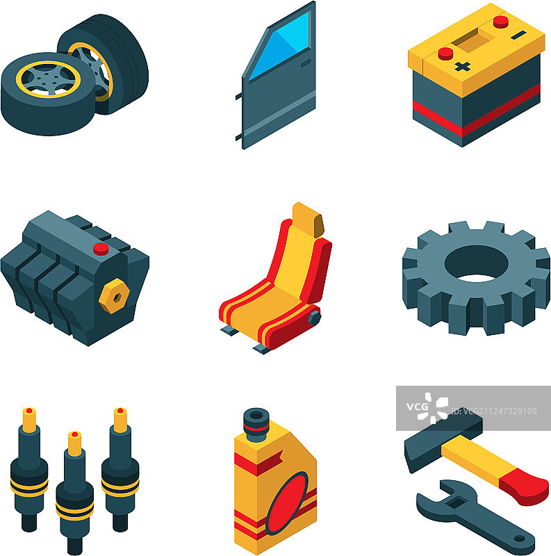 汽车零件、汽车工具、发动机变速箱图片素材