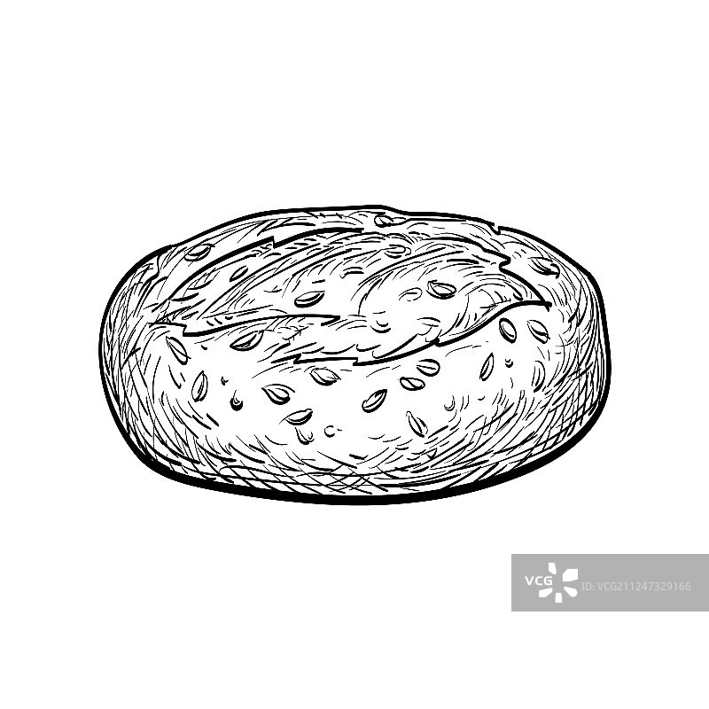 全麦面包图片素材