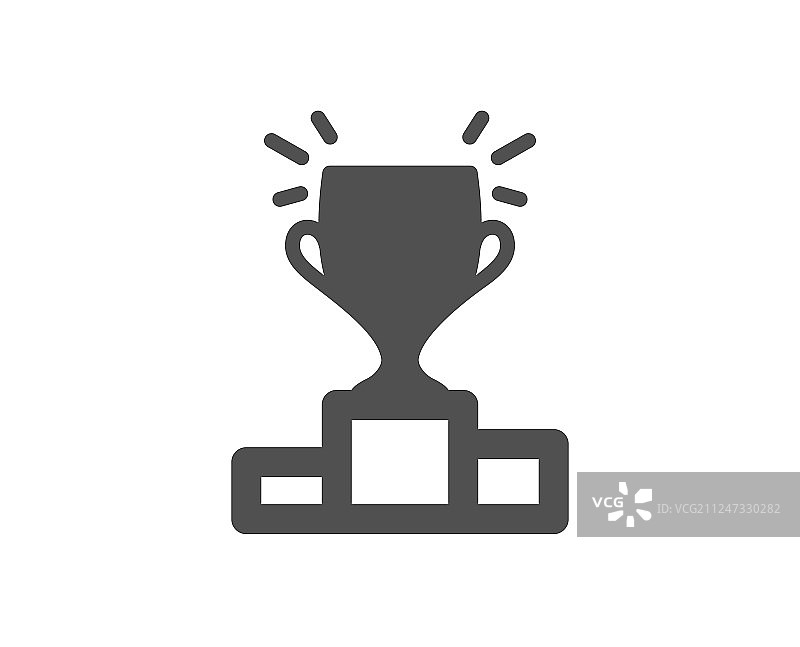 领奖台图标体育奖杯图片素材
