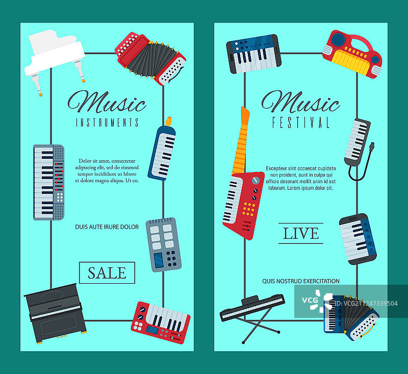 演奏合成器的音乐键盘乐器图片素材