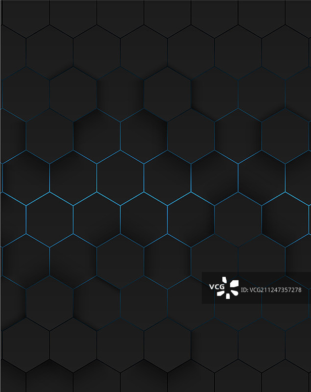 抽象六边形背景图片素材