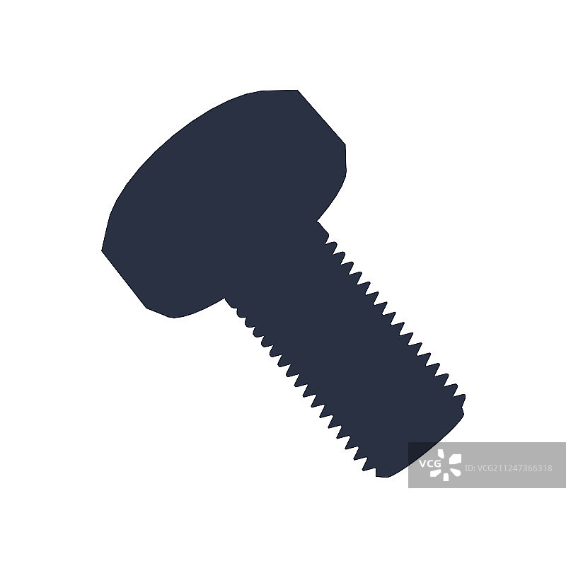 螺栓抽象轮廓图片素材