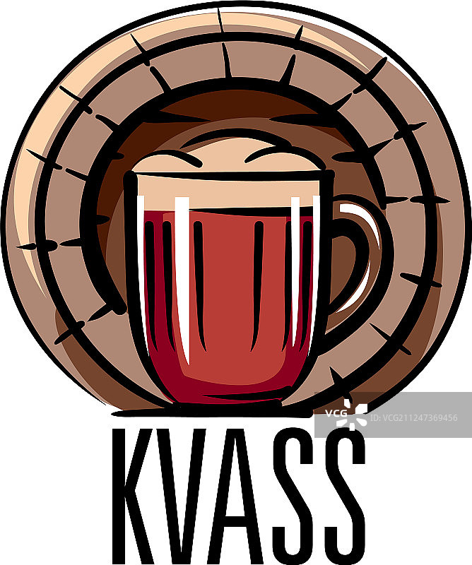 一杯俄罗斯格瓦斯图片素材