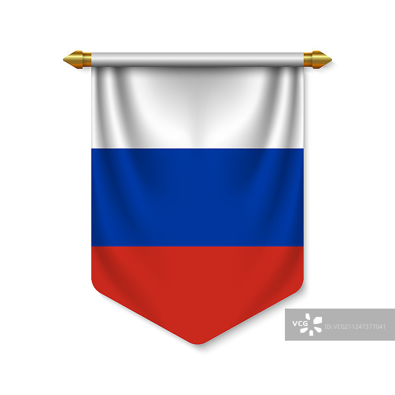 3d现实三角旗旗图片素材