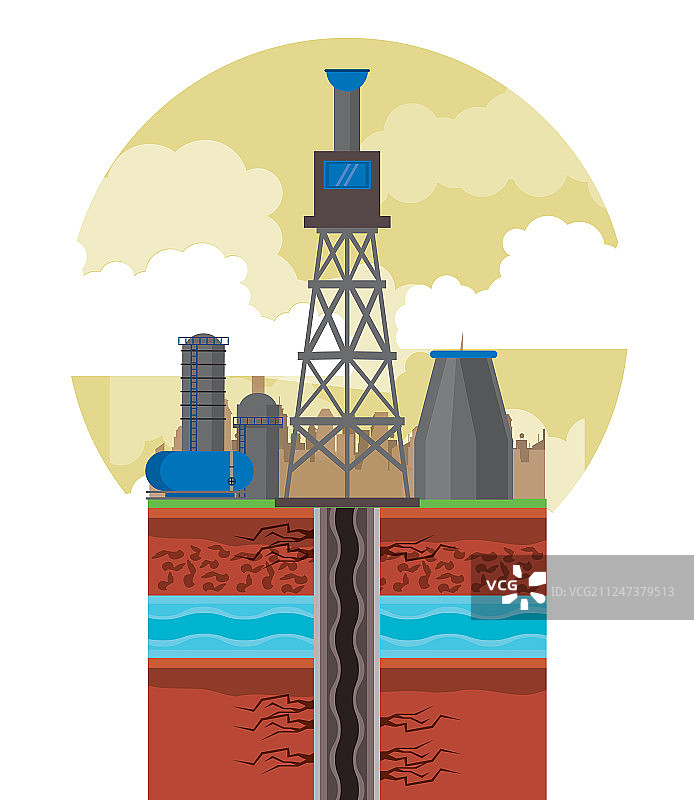 石油工业与机械图片素材