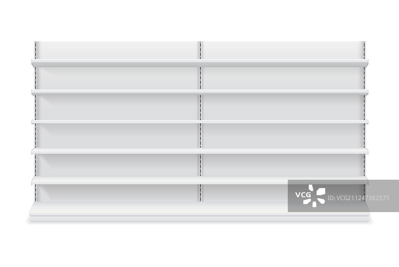 商店货架空置样机图片素材