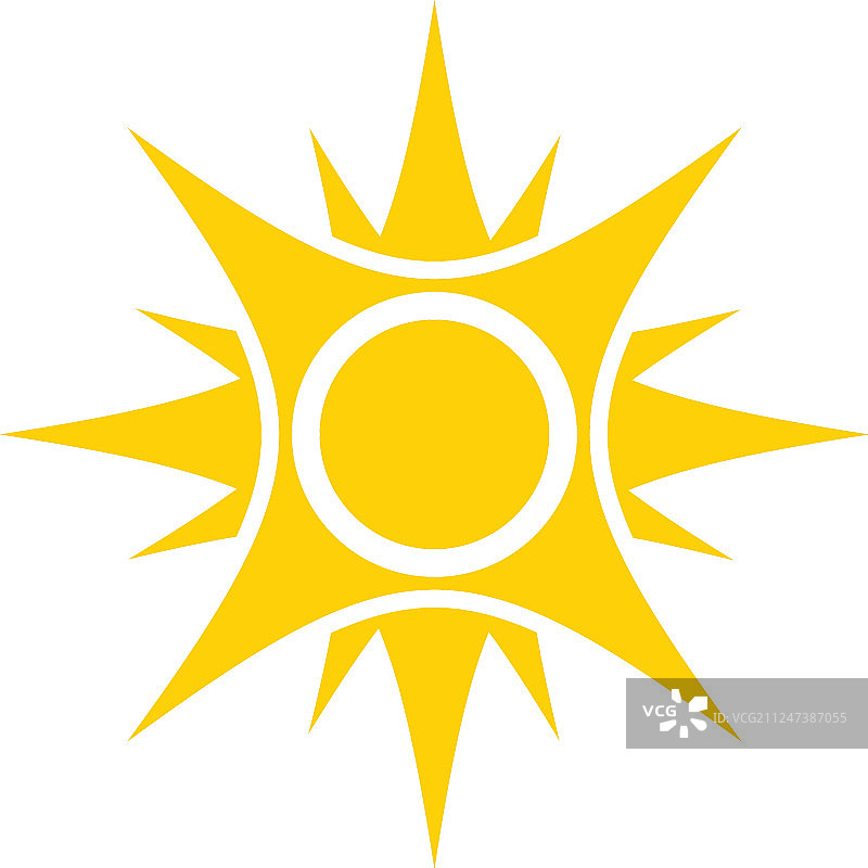 太阳图标图片素材