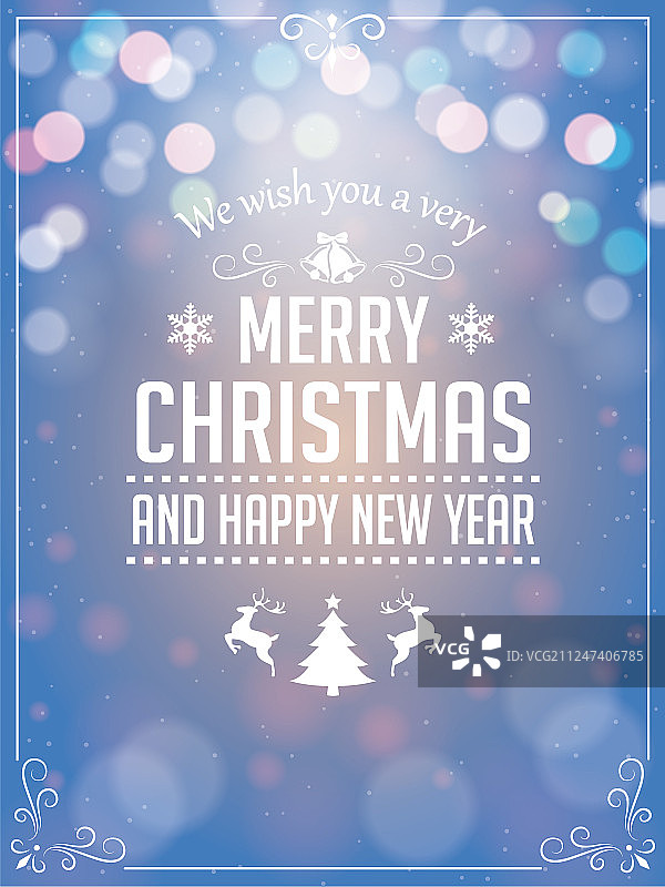 圣诞祝福语贺卡图片素材