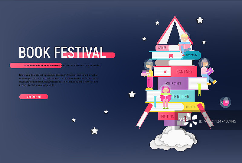 图书节图片素材