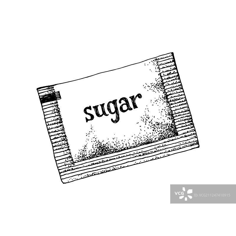 手绘糖包图片素材