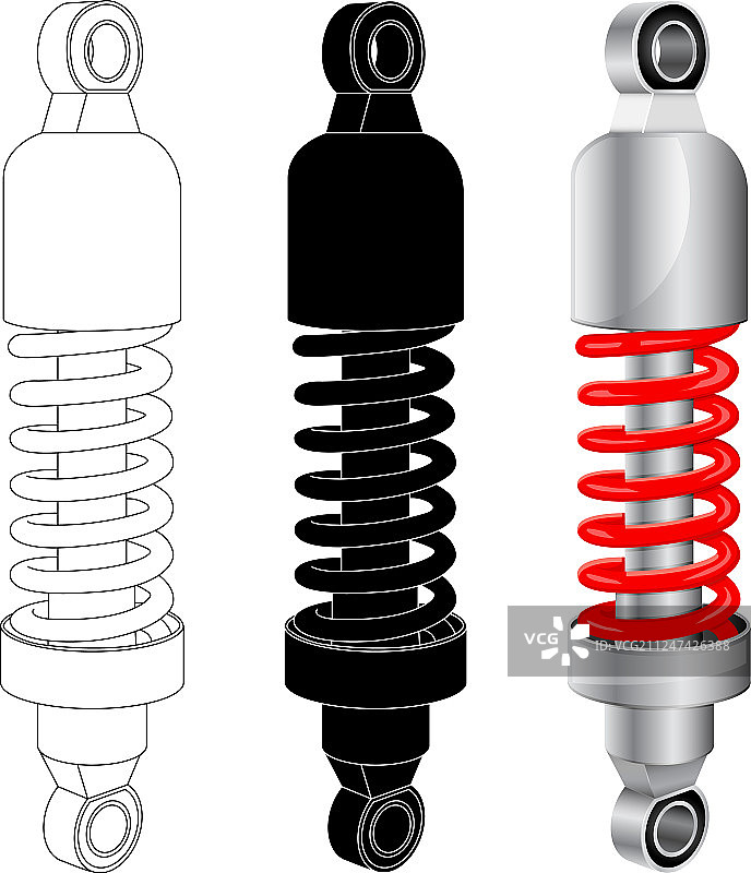 减震器图片素材