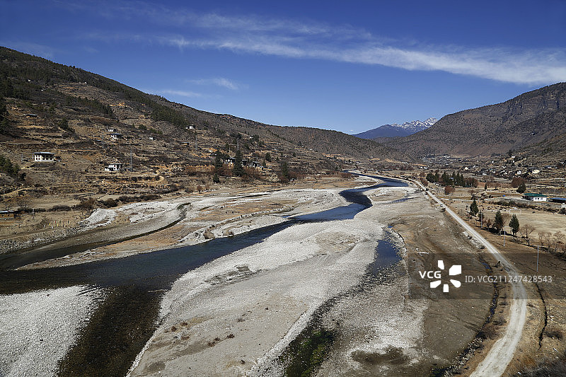 不丹帕罗Paro风光图片素材