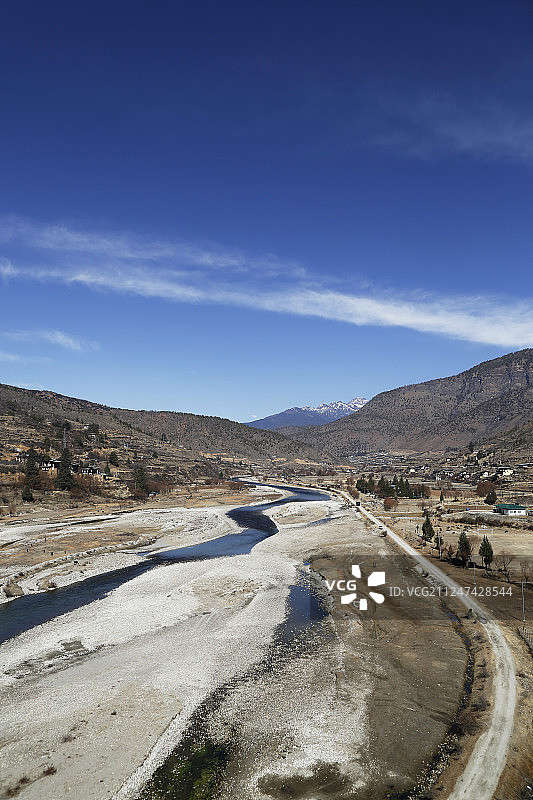 不丹帕罗Paro风光图片素材