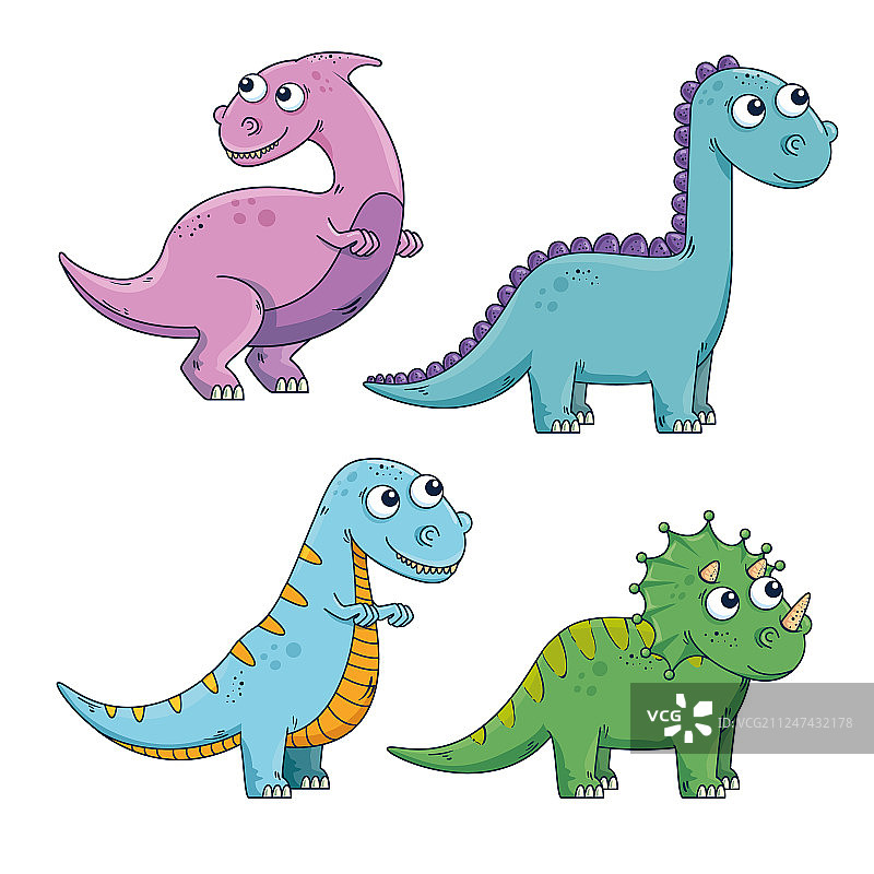 副栉龙与梁龙图片素材