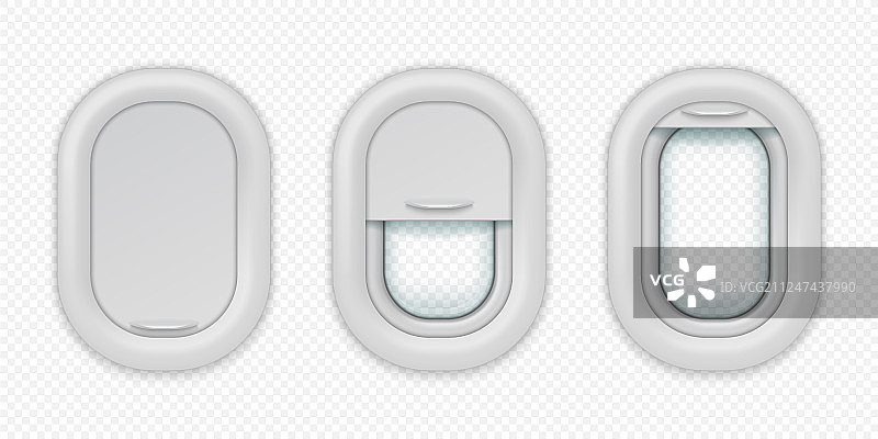 逼真的飞机舷窗图片素材