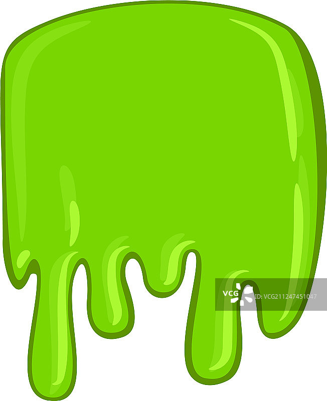 绿色黏液图标装饰图片素材