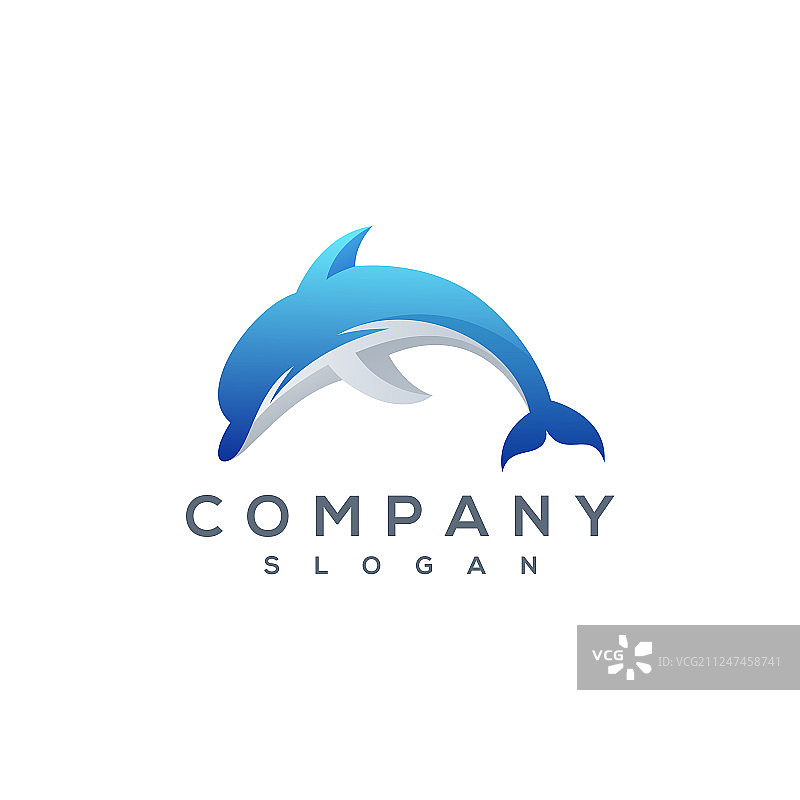 海豚logo图片素材