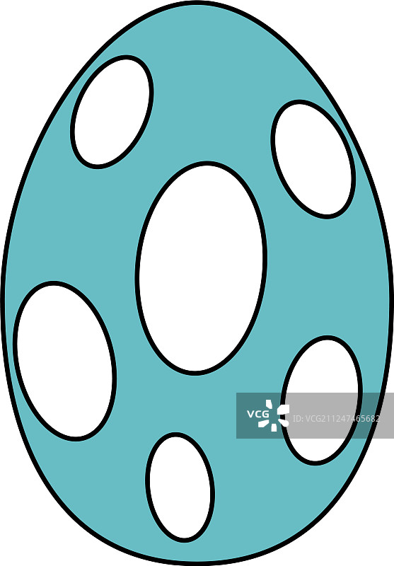 可爱恐龙蛋卡通图标图片素材