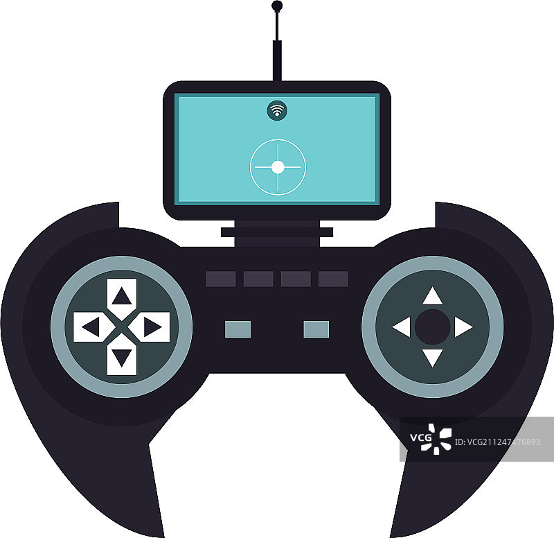 卡通空气无人机遥控器图片素材