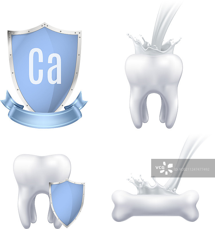 钙保护现实集合图片素材