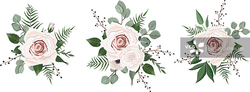 绿色元素合集设计图片素材