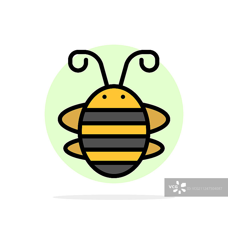 蜜蜂昆虫甲虫瓢虫抽象图案图片素材