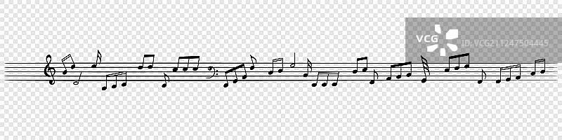 音乐设计音符图案图片素材