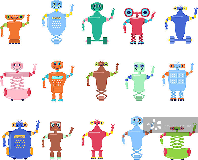 机器人玩具合集图片素材