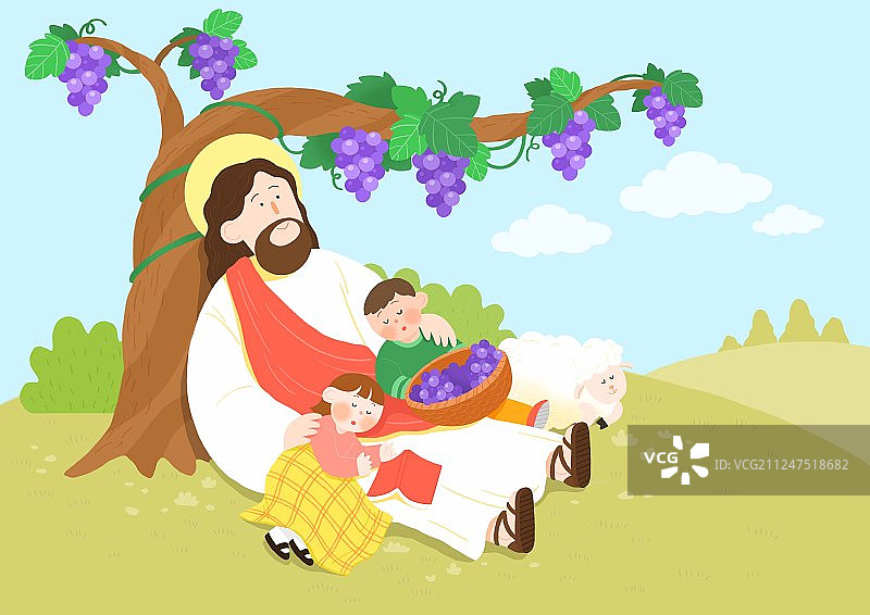 夏令营矢量插画概念图片素材