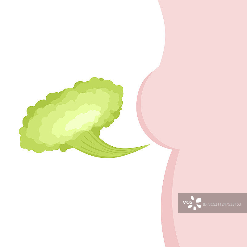 绿色臭气云恶臭图片素材