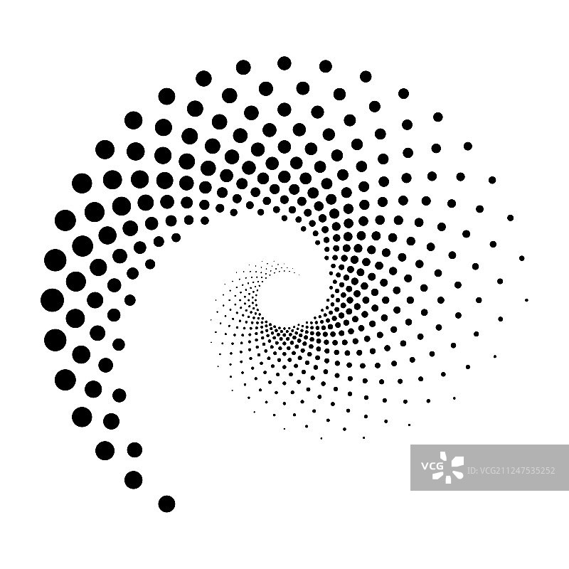 设计螺旋圆点背景图片素材