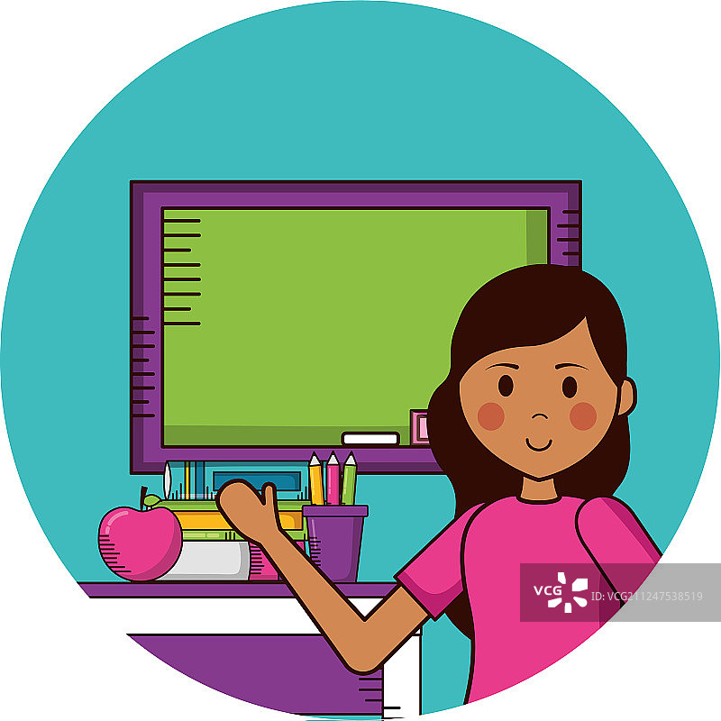 教师节人物贺卡图片素材