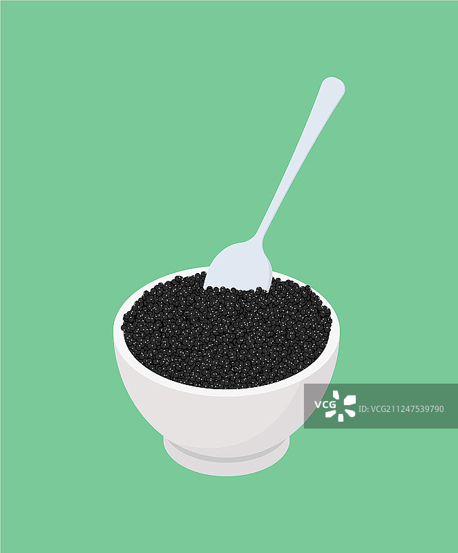 鱼子酱美食图片素材