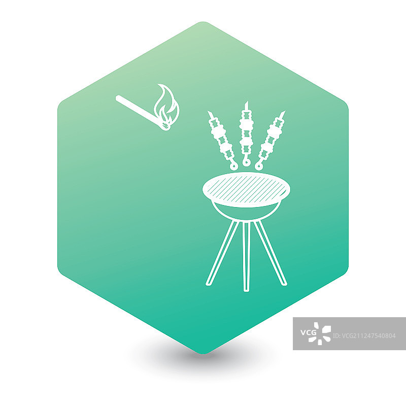 烤肉串图标图片素材