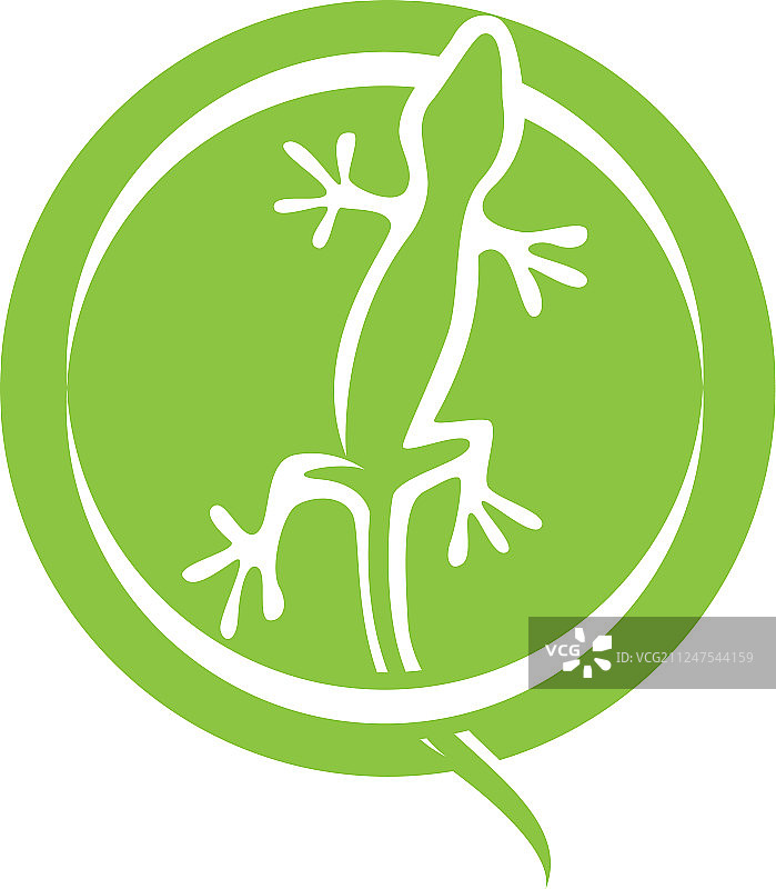 蜥蜴变色龙壁虎黑色剪影图片素材