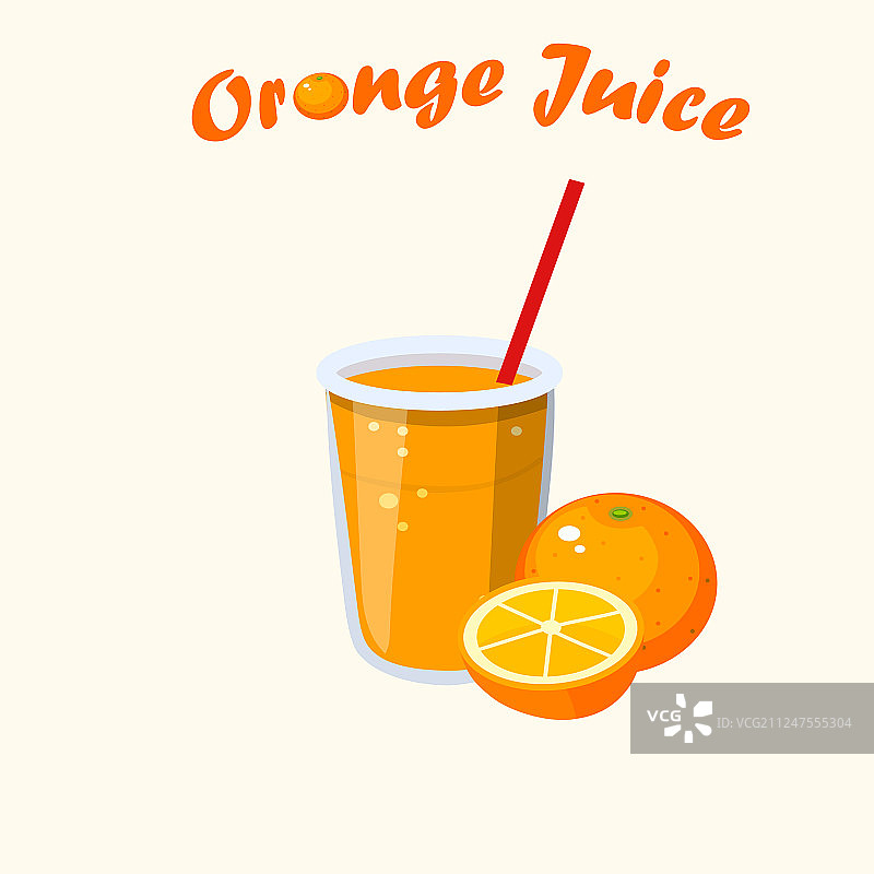 橙汁图片素材