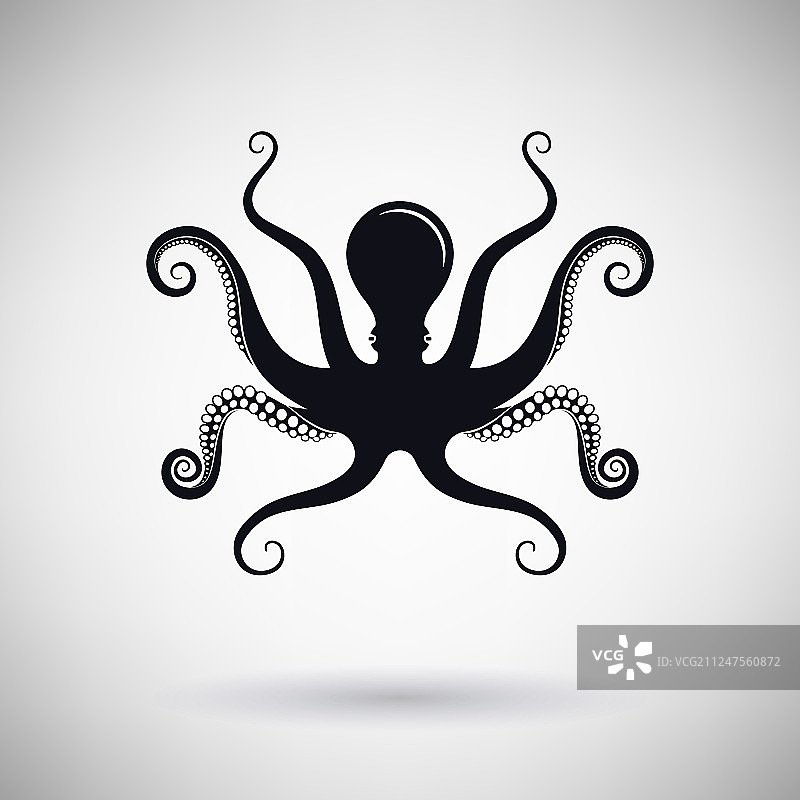 章鱼标志图片素材