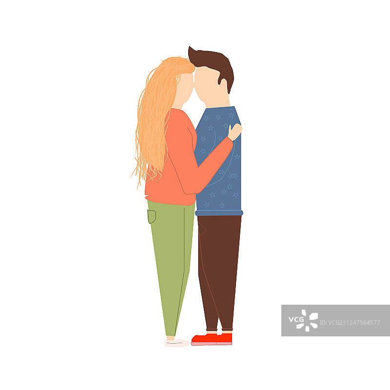 浪漫情侣场景图片素材