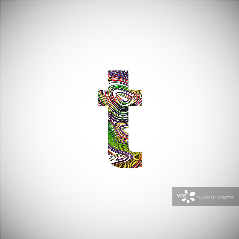 字体中的彩色字符图片素材