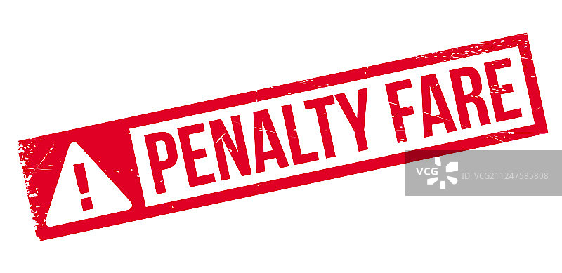 违章罚款橡皮章图片素材