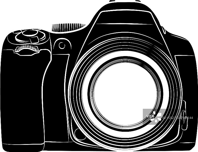 相机草图图片素材