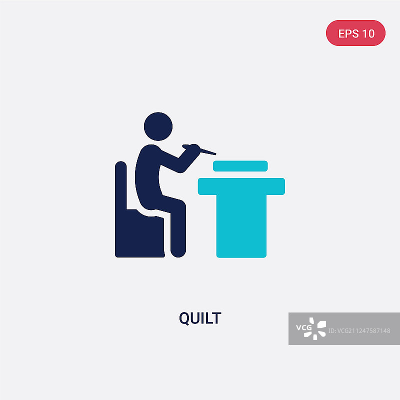 活动爱好双色被子图标图片素材