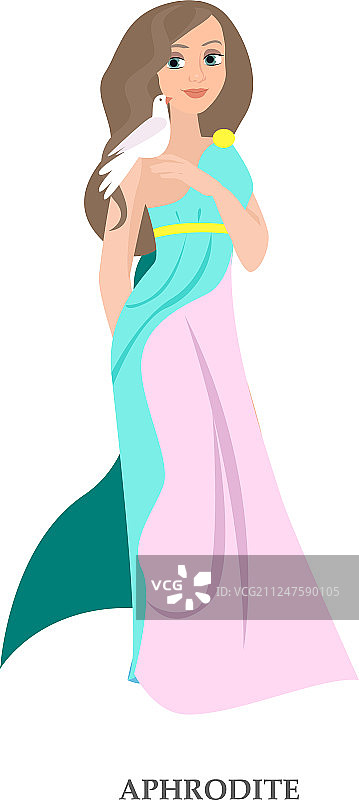 希腊阿芙洛狄忒女神图片素材