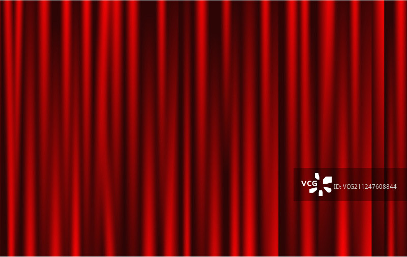 剧院背景红色幕布图片素材