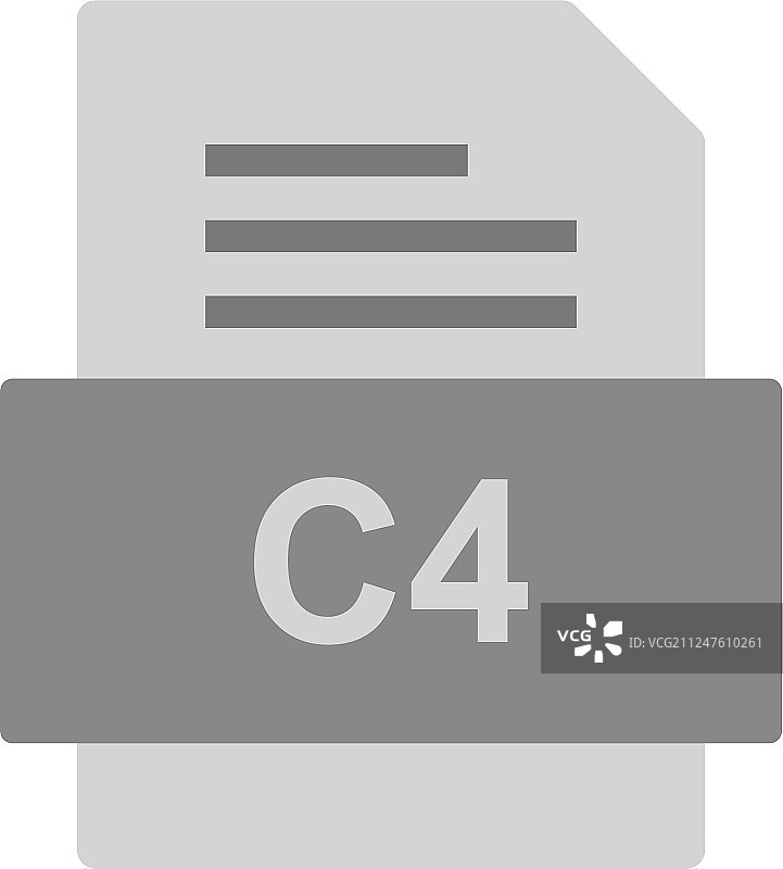 C4文件文档图标图片素材