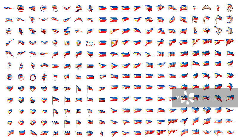 各国旗帜大集合图片素材