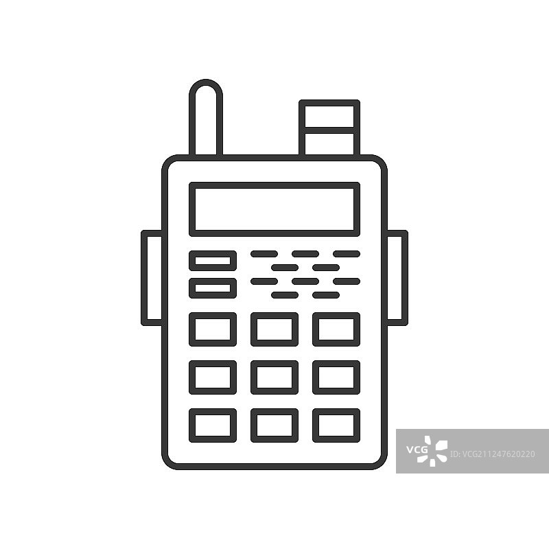 警察对讲机相关图标图片素材