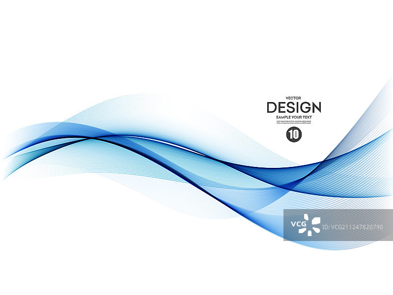 彩色抽象背景色波图片素材