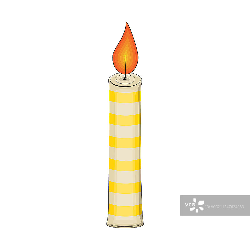 圣诞节设计的圣诞蜡烛图片素材